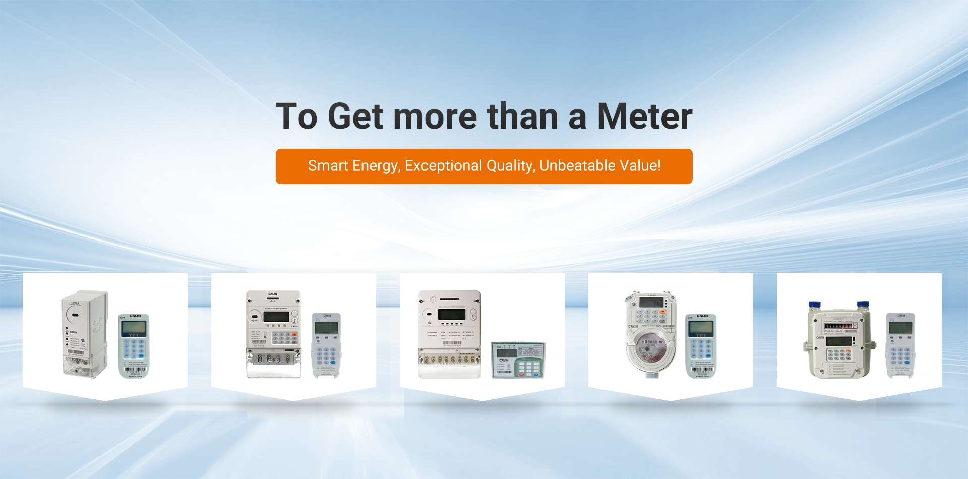Smart metering product range